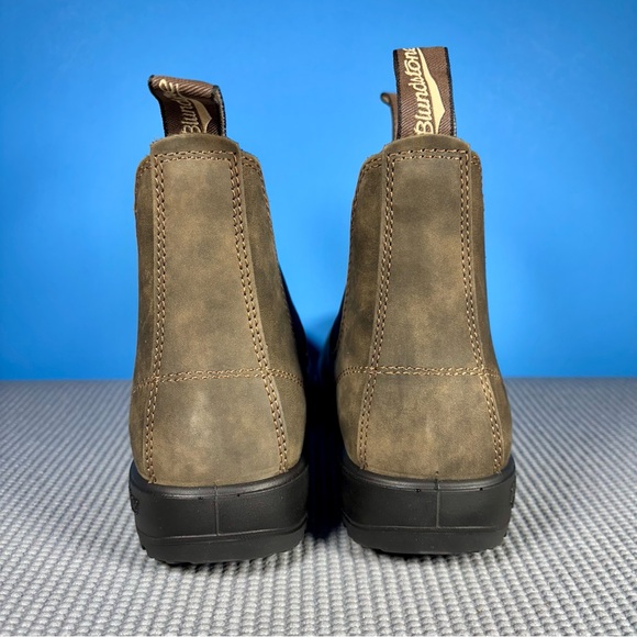 Blundstone 585 Boots NEW Women’s 9 Rustic Brown Elastic Sided Slip On - Picture 5 of 8